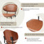 Chaise d'appoint rembourrée (ensemble de 2)-341425396
