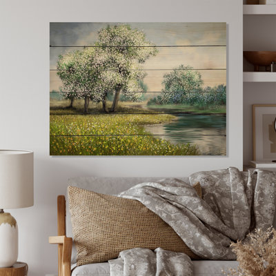 - Peinture sur bois sans cadre