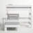  Doyle Solid Wood L-Shaped Bunk Bed with Desk-1108006069-1108006070