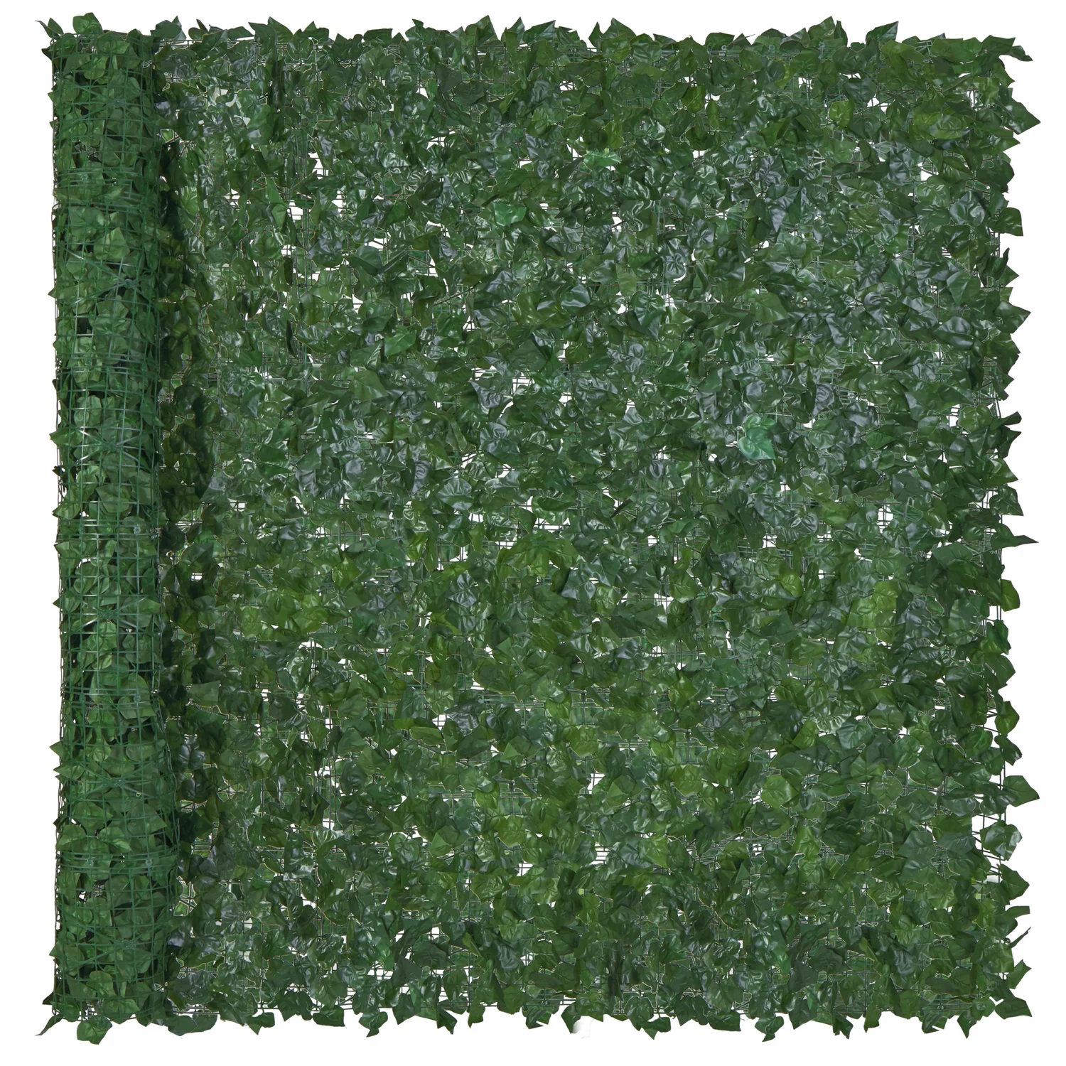 Fence4ever 68 in x 50 ft Green Privacy Fence Screen Plastic Netting Mesh Fabric