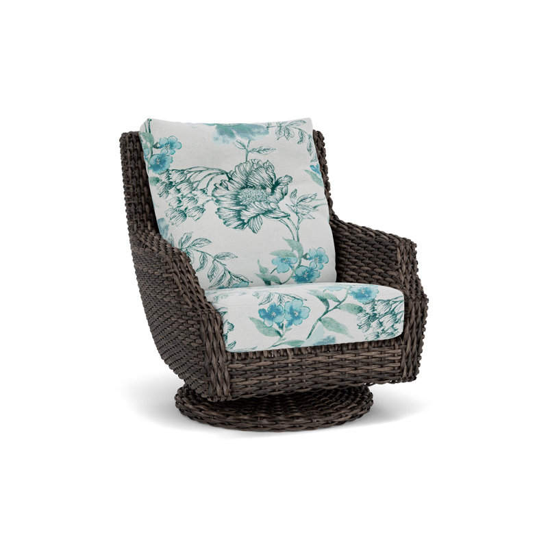 Largo Outdoor Rocker Chair, Serena Floral Mist