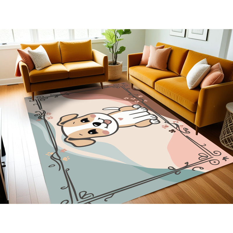 Tapis pour enfants East Urban Home, Tapis de couloir 2 pi x 4 pi