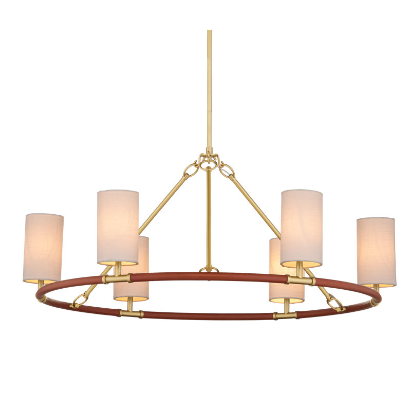 Ellerston Medium Chandelier, 21" H x 39" W x 39" D
