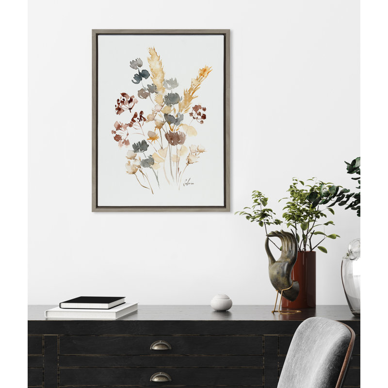 «Wild Salvia» par Sara Berrenson, reproduction d'art sur toile encadrée