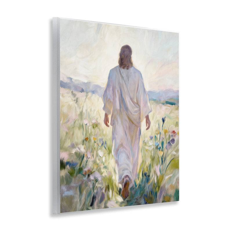 Plaque murale «Wildflower Faithful Follower» par Kim Allen