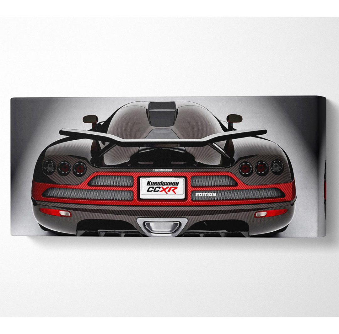 Koenigsegg Ccxr Rear - Kunstdrucke auf Leinwand