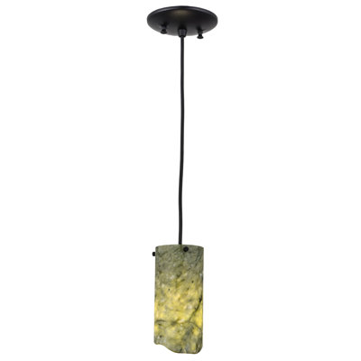 Mini-luminaire suspendu 3,5 po Jadestone Cilindro