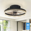 Ventilateur de plafond moderne 16 "avec lumière DEL à intensité variable-129703409