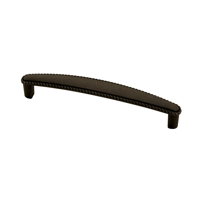 Poignée barre 3 4/5" au centre Contempo II, Bronze huilé patiné