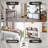 CAPHAUS Narrow Long Console Table for Entryway, Classic Design Sofa Table Narrow Long for Living Room, Skinny Sofa Table, Entrance Table for Hallway, Plant Table, Décor Table-335394041-335393799