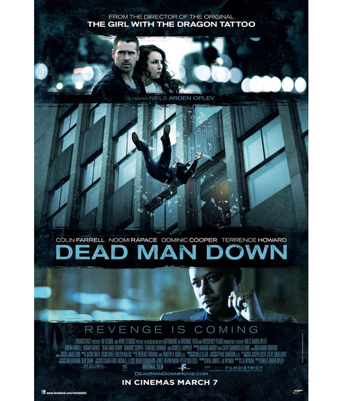 Dead Man Down, 24" H x 16" W