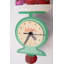 Horloge murale peinte à la main - Tomates à l'échelle