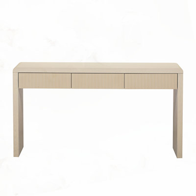 Console rustique avec tiroirs