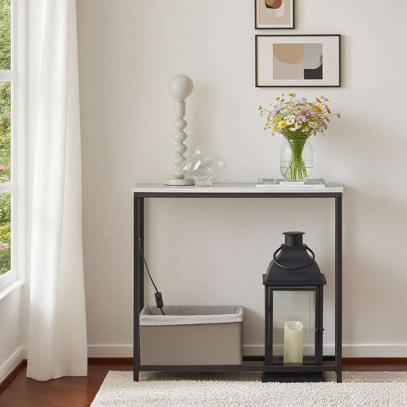 Irie 80cm Console Table, Black
