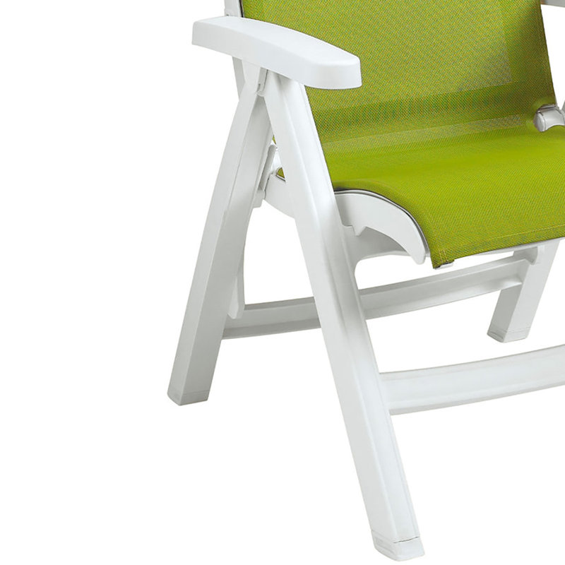 Grosfillex Jamaica Beach Folding Chair, Fern Green