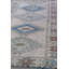 Tapis unique ivoire / bleu / gris 2 pi 9 po x 11 pi 8 po Kars
