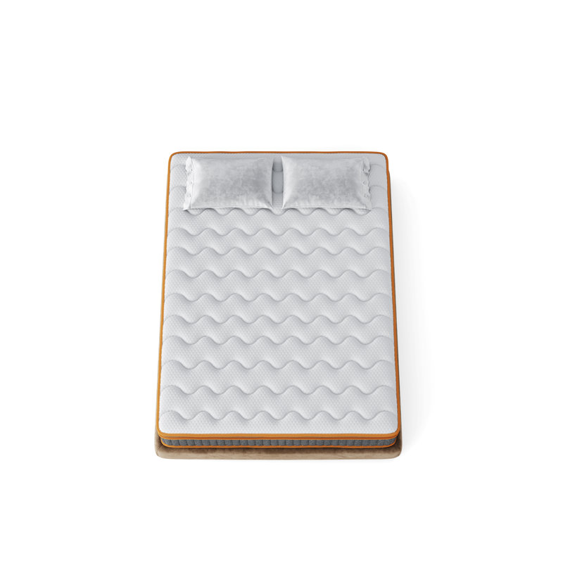 Matelas hybride pour lit très grand / double de 12 pouces - option complète de 10 pouces, mousse à mémoire de forme et ressorts ensachés, support ferme moyen pour soulager les maux de dos, transfert de mouvement zéro, tissu tricot respirant