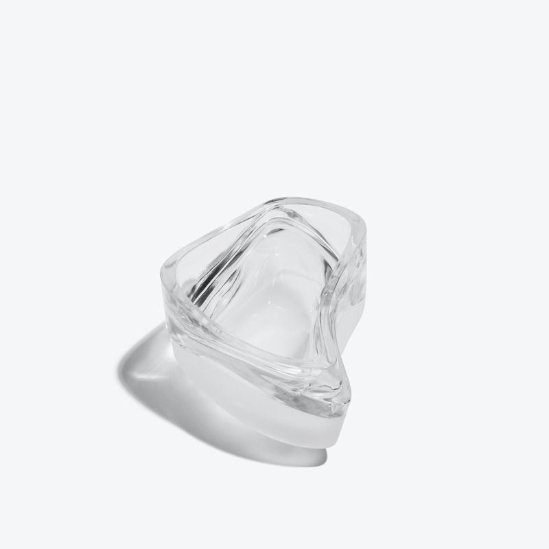 Plex Vessel, Amber, Clear