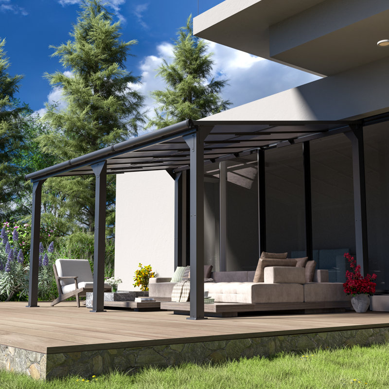 Pavillon de jardin en métal 10 x 14 pi