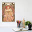 Reverie by Alphonse Mucha - Print on Canvas-42156423-56675330