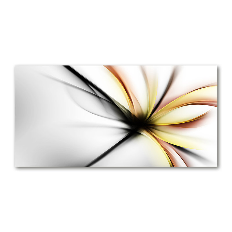 Flower Abstraction - No Frame Print on Canvas