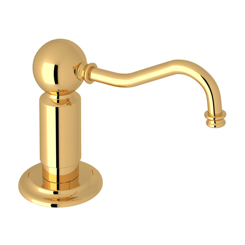 Rohl Soap Dispenser, Italian Brass