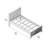 Solid Wood Platform Bed Frame with Headboard-713494917