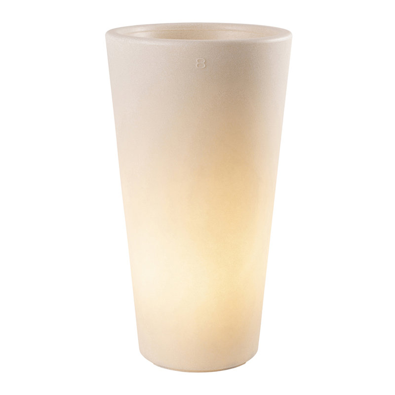 Vita Pot Planter, 70cm H x 39cm W x 39cm D, Sand