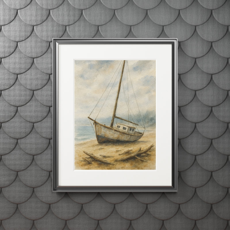 Clinger Single Picture Frame Print, 50.8 cm H x 40.64 cm W