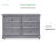 Commode double à 6 tiroirs Hampton-25656465