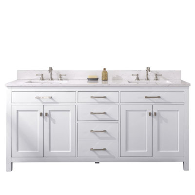 Meuble-lavabo double Ajhane