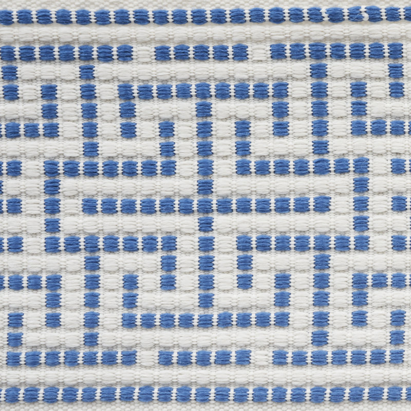 Maze Tape Indoor/Outdoor Trim, Blue