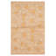 Tapis taupe floral en laine noué à la main 3 pi 9 po x 5 pi 10 po