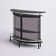 Chichica Bar Table with Wine Storage
