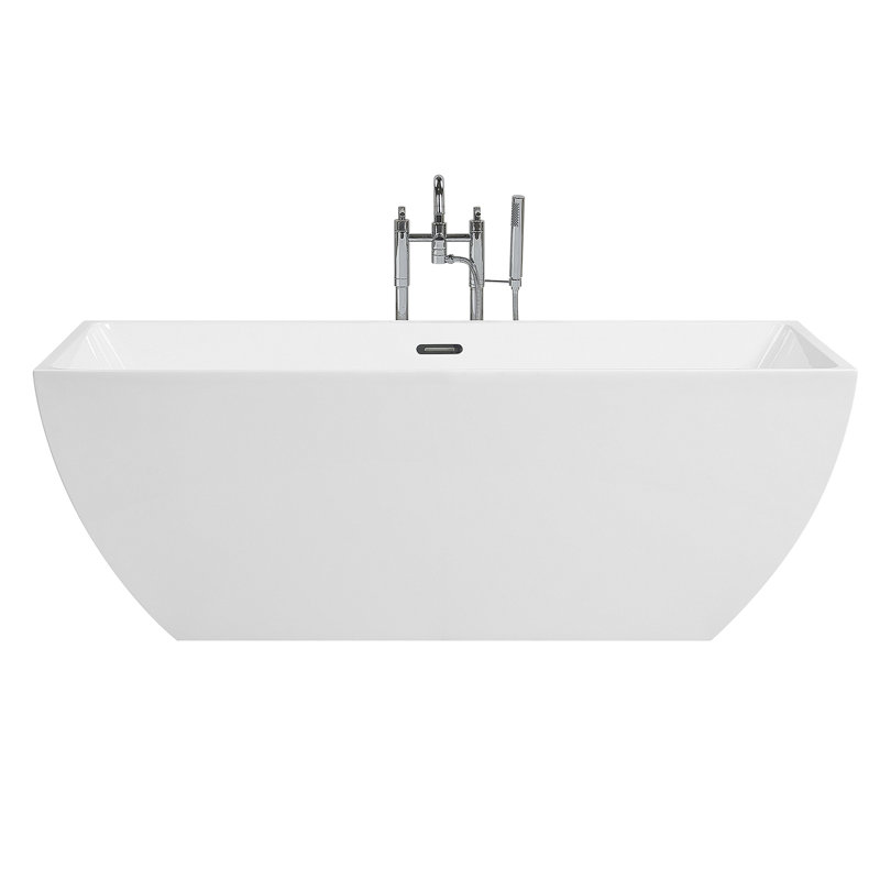 Straley 1700mm x 800mm Freestanding Soaking Acrylic Bathtub