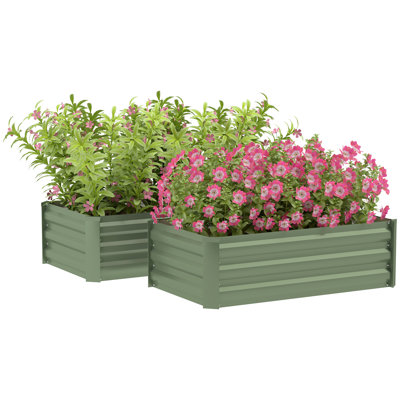 Chamble Metal Raised Garden Bed