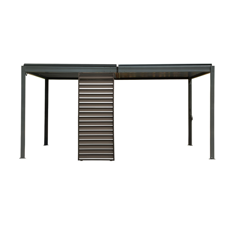 Pare-étincelles en aluminium pour volets Pergola, Brun