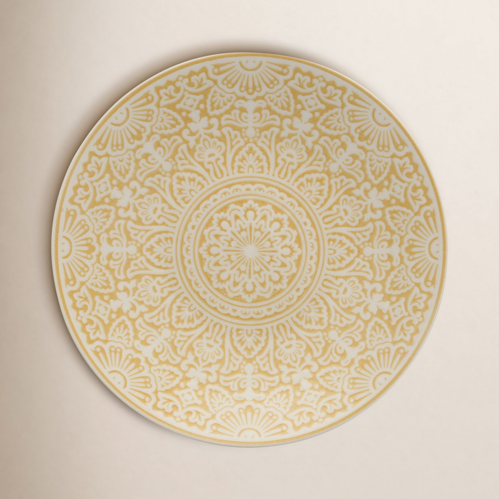 Havana 9" Salad Plate, Yellow