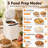 4.5L All-in-One Pet Food Maker & Fresh Meal Cooker for Dogs & Cats with 5 Cooking Modes and Self-Cleaning, White
