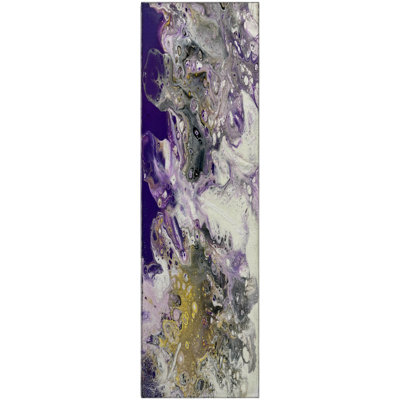 Premium Machine Washable Chananya Amethyst Rug