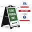 Enseigne de stationnement sur le trottoir seulement-69721111