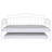 Fox Twin Daybed with Twin Trundle, White