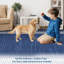 Tapis lavable moderne et minimaliste avec envers en caoutchouc, tapis souple et durable pliable pour les chambres à coucher, les salons et les salles à manger-906949510-906949511