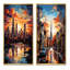 City Charlotte Collage «City Charlotte Collage», 2 pièces-370215784-370215791