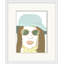 Retro Portrait 2 Print by Mat Sanders