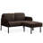 Upholstered Sofa With Ottoman-1317014444-1317014445
