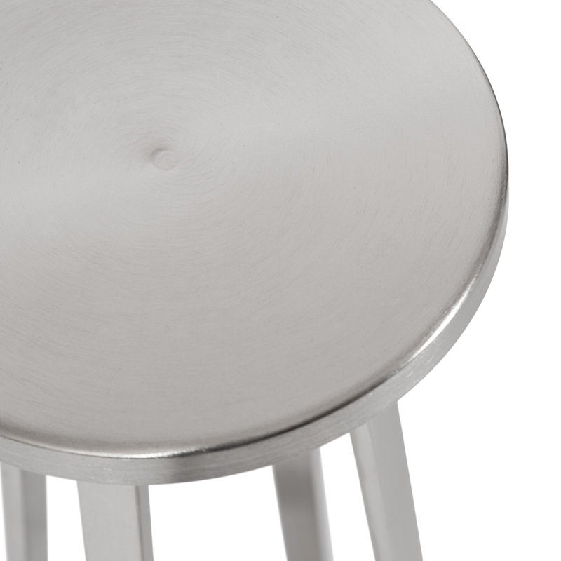 Chris End Table, Silver