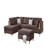 Upholstered L-Shaped Sectional Reversible-1337588823
