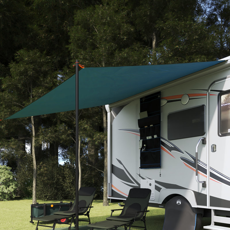 Auvent Vidaxl, imperméable., Bleu, L 118 po x P 94 po