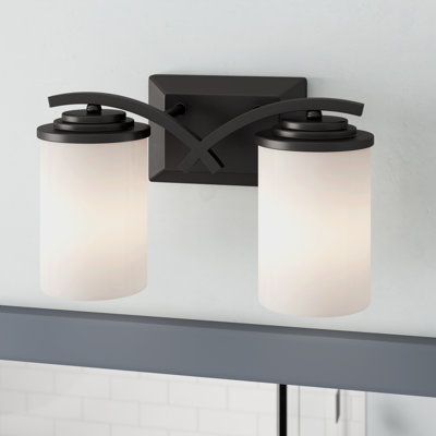 Éclairage pour meuble-lavabo 2 lumières Qualls
